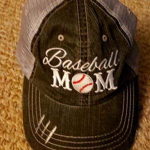 Baseball mom hat